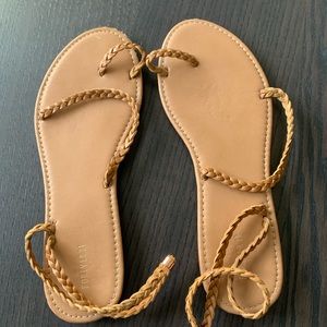 Forever 21 braided sandals